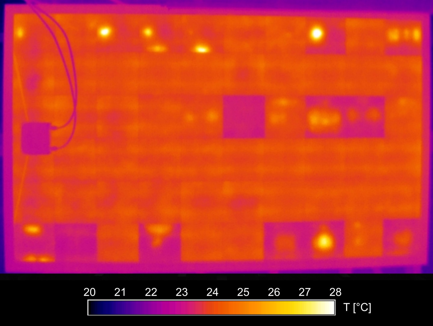 Thermography image PID defect Thermography image PID defect